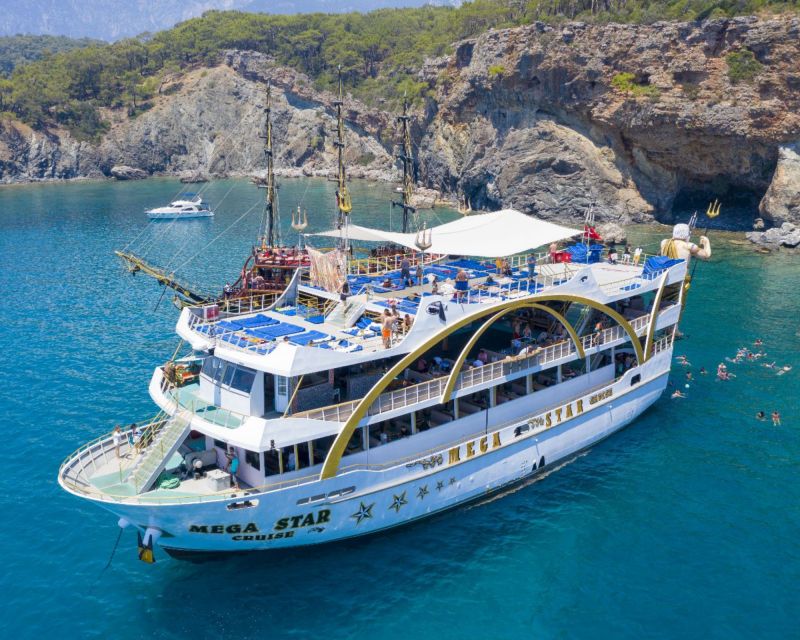 Antalya & Kemer: Megastar Catamaran Cruise With Foam Party - Key Points