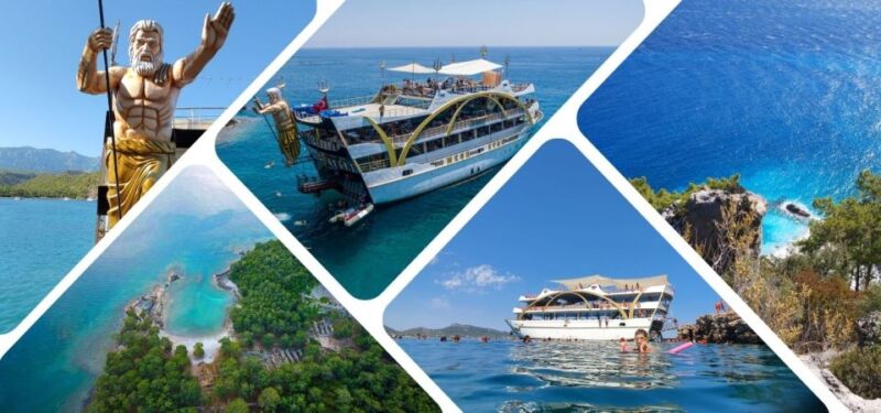 Antalya & Kemer: Megastar Catamaran Cruise With Foam Party - Exploring Kemer Marina and the Coastal Route