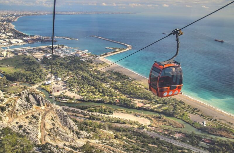 Antalya/Kemer: Old City, Waterfalls, Olympos Cable Car, Boat - Ascend the Olympos Cable Car for Panoramic Views