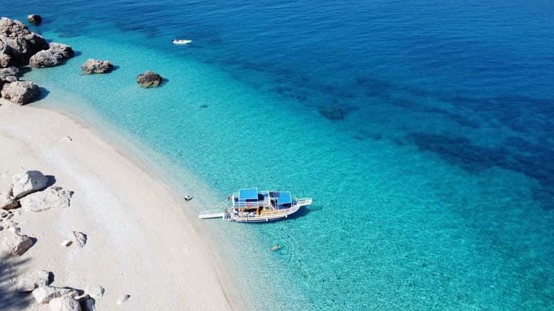 Antalya/Kemer: Porto Genoese Boat Trip and Mud Bath w/ Lunch - Key Points