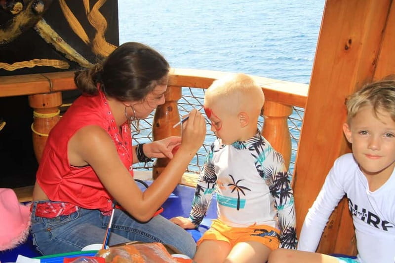 Antalya: Lara Pirate Boat Day Trip w/ Lunch & Soft Drink - Onboard Lunch and Refreshments