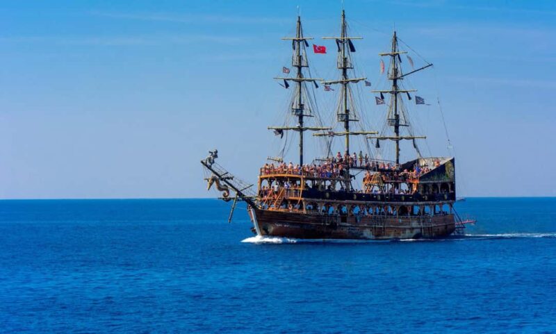 Antalya: Lara Pirate Boat Day Trip w/ Lunch & Soft Drink - Practical Details: Timing, Pick-up, and Accessibility