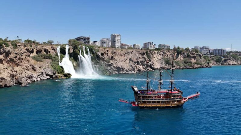 Antalya: Lara Pirate Boat Trip with Unlimited Soft Drinks - Key Points
