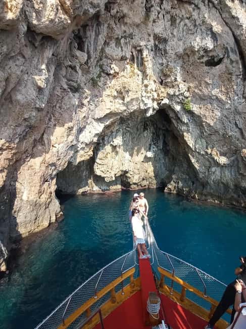 Antalya Lara,Kundu Relax Boat Trip - See Düden Waterfall Flowing into the Sea