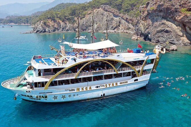 Antalya Mega Star Yacht Tour with Lunch, Foam Party & Transfer - Starting the Day with Comfort and Convenience