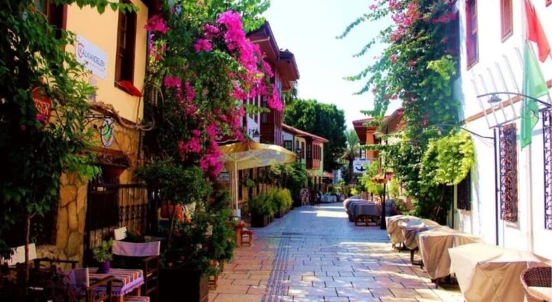 Antalya: Old City Tour w/Boat Trip, Cable Car & Waterfalls - Relaxing Boat Trip with Coastal Views