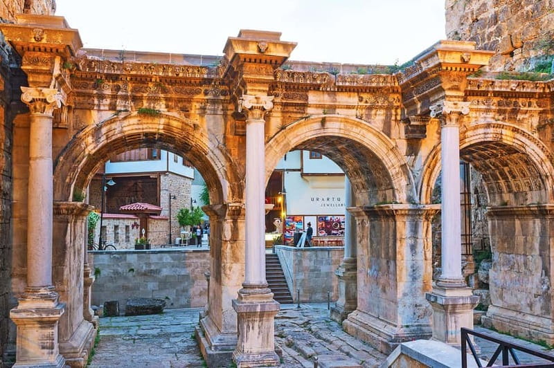 Antalya: Old City Tour w/Boat Trip, Cable Car & Waterfalls - Kaleiçi Old Town: Walking Through History