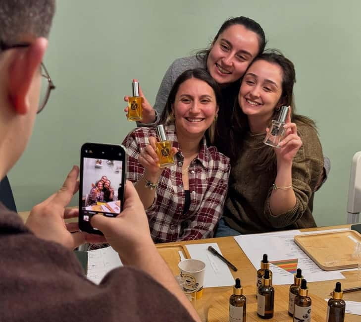 Antalya Old Town: Perfume Workshop Antalya with 100+Essences - Logistics and Group Size