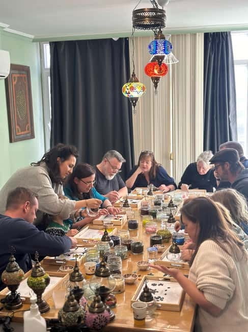 Antalya Old Town: Traditional Mosaic Lamp or Candle Workshop - Key Points