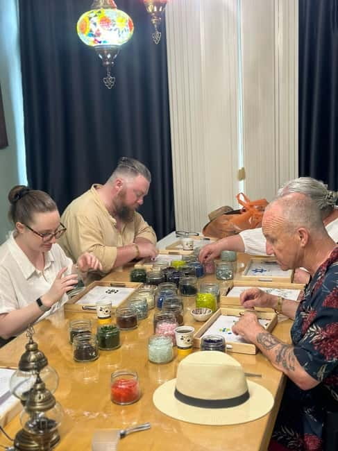 Antalya Old Town: Traditional Mosaic Lamp or Candle Workshop - Photography and Final Touches