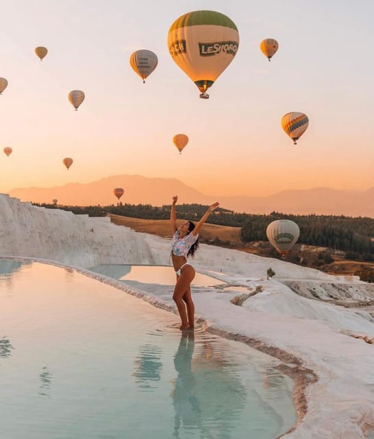 Antalya: Pamukkale Guided Tour With Optional Balloon Flight - Key Points