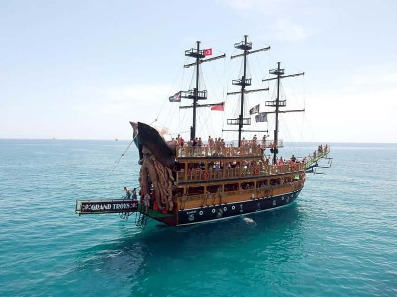 Antalya Pirate Boat: Düden elalesi, Swim & Foam Party - Practical Details and What’s Included