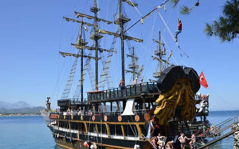 Antalya Pirate Boat Trip with Lunch, Swimming & Foam Party - Discover the Antalya Pirate Boat Trip with Lunch, Swimming & Foam Party
