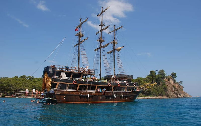 Antalya Pirate Boat Trip with Lunch, Swimming & Foam Party - The Chance to Spot Marine Wildlife