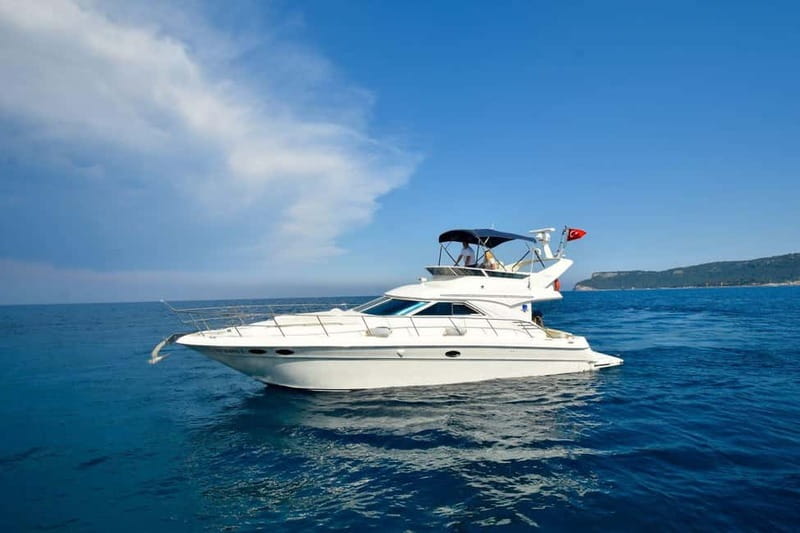 Antalya : Private Yacht Rental with Captain/Meal included - The Special Charm of This Private Yacht Tour