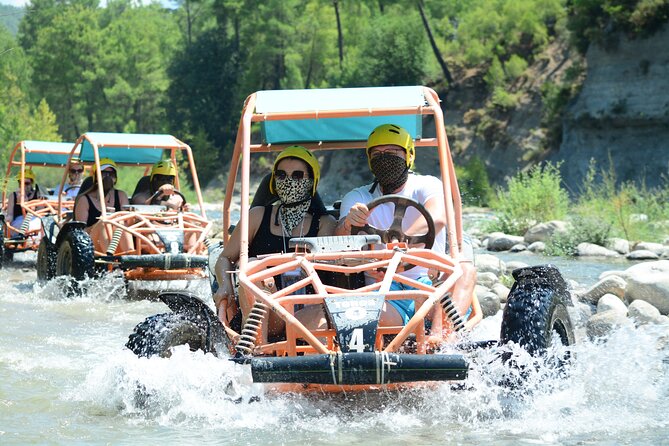 Antalya Rafting, Jeep Safari, Zipline, Buggy Safari Combo Tour - Starting Point at Köprülü Canyon National Park