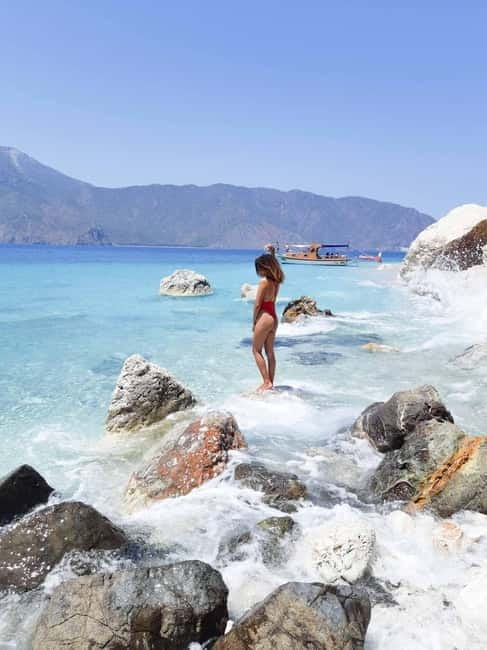 Antalya: Suluada Island Boat Trip with Lunch & Hotel Pickup - The Onboard Lunch Experience