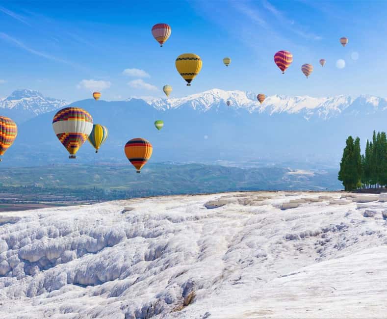 Antalya to Pamukkale: Day Tour W/Optional Hot Air Balloon - Key Points