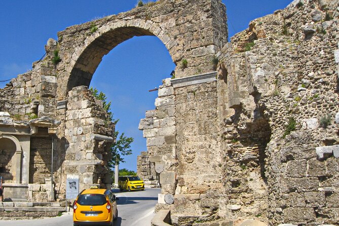 Antalya Tour To Perge Aspendos And Side With Manavgat Waterfall - Experience the Tranquility of Manavgat Waterfall’s Scenic Surroundings