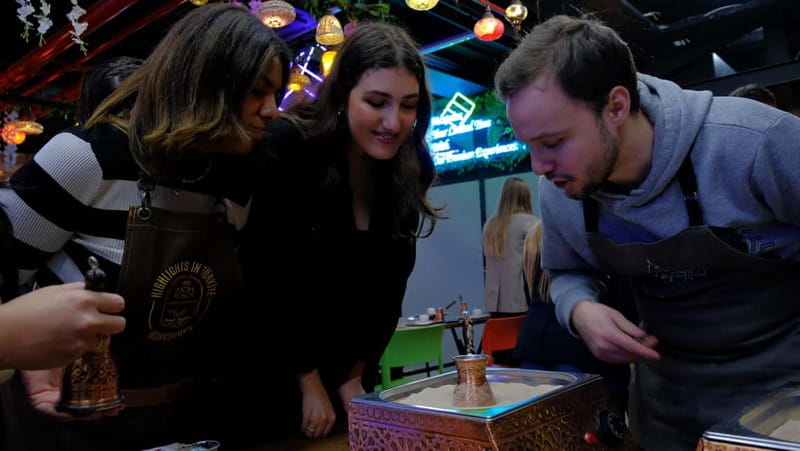 Antalya: Turkish Coffee Workshop on Sand & Fortune Telling - Sampling Menengiç and Indulging in Turkish Tea & Treats
