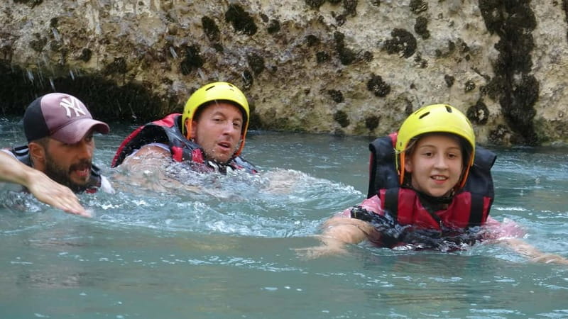 Antalya: VIP Rafting, Buggy, Zipline and Canyoning Adventure - Canyoning Through Rugged Cliffs and Waterfalls