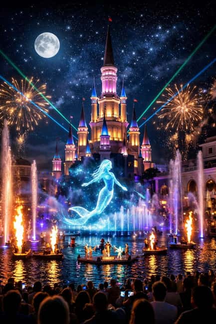 ANTALYA,ALANYA,SDE,KEMER Land Of Legends Night Show - The Night Show: A Visual Spectacle at Its Best