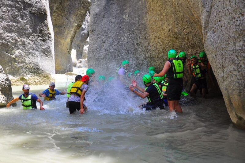 Antalya:Canyoning,Rafting,Zipline,Canyon visit with Lunch - Exploring the Mountainside Wilderness of Köprülü Canyon