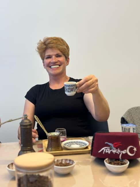 Antalya:Turkish Coffee Workshop + Fortune Telling + Gift Set - Discover the Authentic Turkish Coffee Experience in Antalya