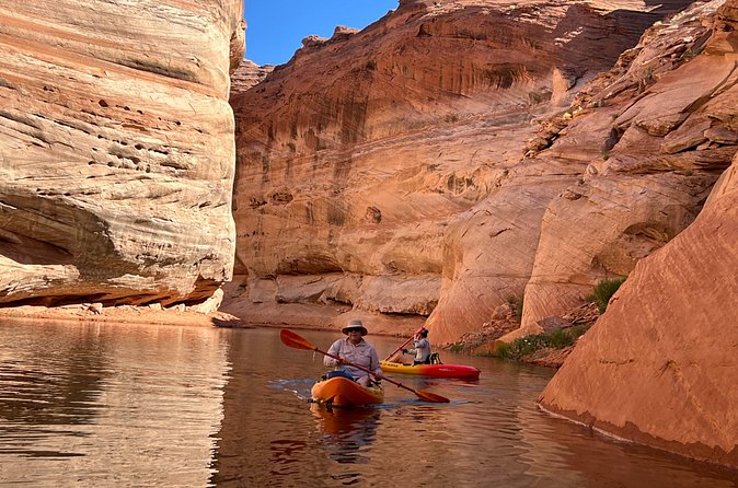 Antelope Canyon Lake Powell Kayak Rentals - Paddle Back at Leisure to the Starting Point