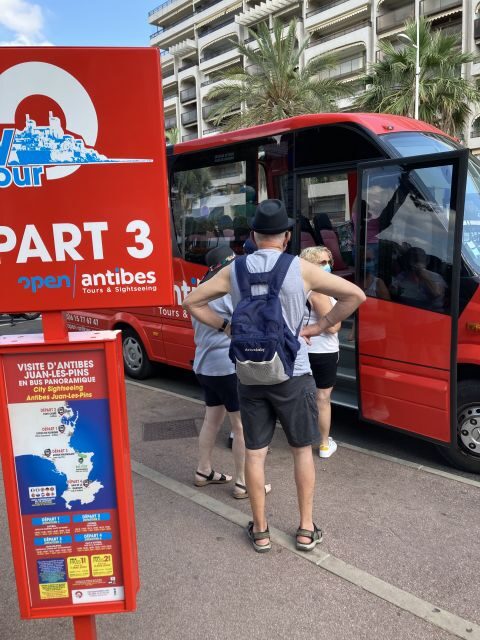 Antibes: 1 or 2-Day Hop-on Hop-off Sightseeing Bus Tour - Pacing, Stops, and Tour Length
