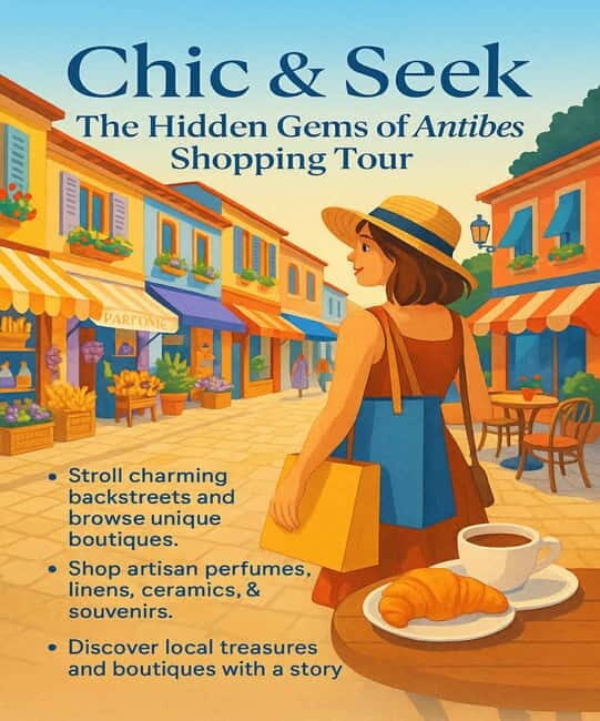 Antibes Like a Local: A Chic & Seek Shopping Adventure - Key Points