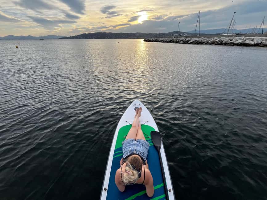 Antibes : Stand Up Paddle at Sunrise/Sunset & video memories - The Magic of Sunrise and Sunset in Cap d’Antibes