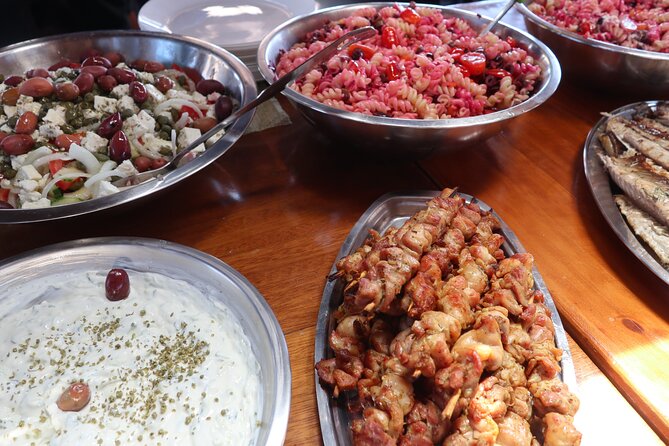 Antiparos & Despotiko: Swim, Explore, and Savor Lunch from Paros - The Tasting Experience: Greek Food and Drinks Onboard