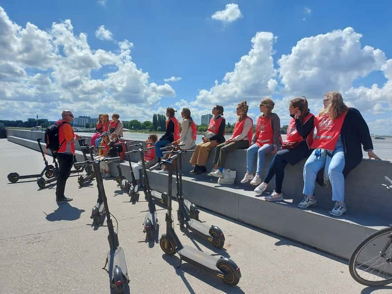 Antwerp: The Big Five City Highlights E-kickscooter Tour - Passing by the Central Station and the Palace of Justice