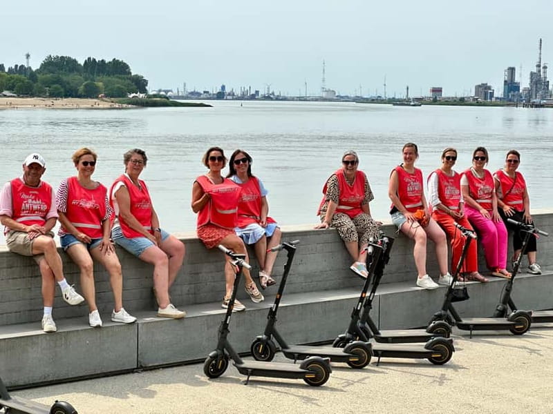 Antwerp: The Big Five City Highlights E-kickscooter Tour - Practicalities and Included Amenities