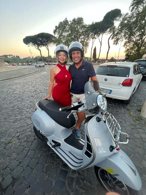 Any Time Rome: Vespa Tour - The Scenic Route from the Colosseum to Piazza di Spagna