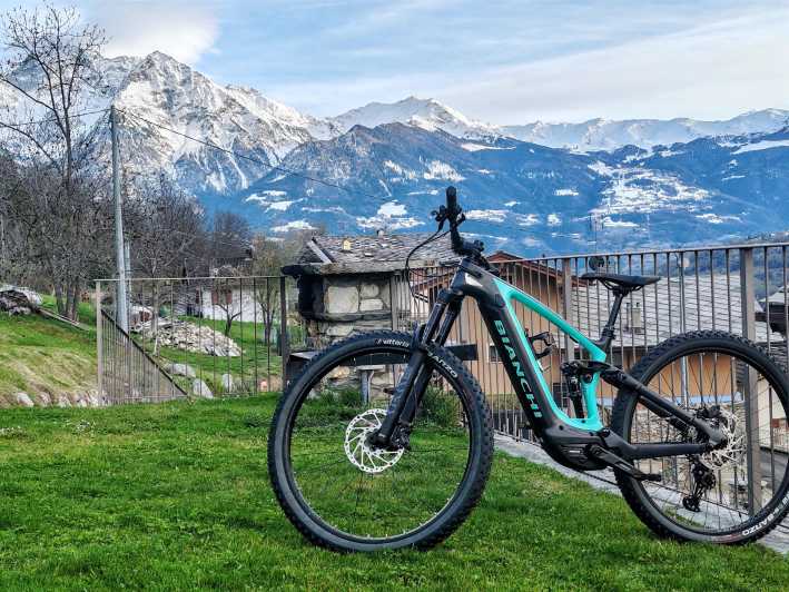Aosta: E-bike full suspension day rental - The Full Suspension E-bike Offerings in the Aosta Valley