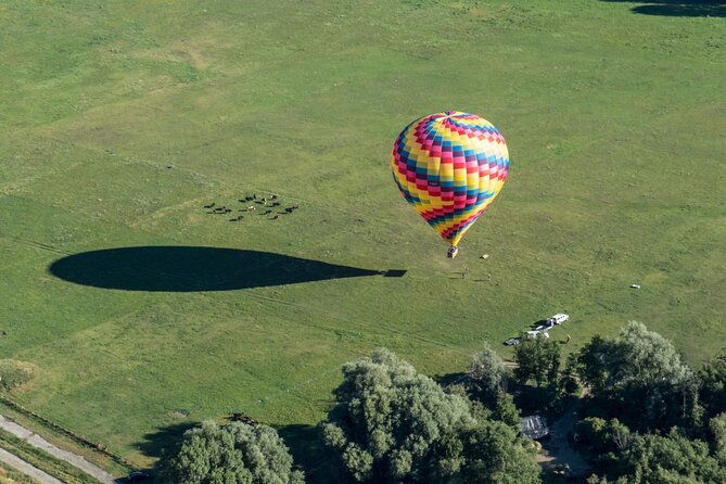 Aosta hot air balloon flight over the Alps with breathtaking views - Launching from Aosta at Località Amérique, 165