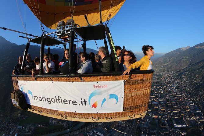 Aosta hot air balloon flight over the Alps with breathtaking views - Safety and Professionalism of Charbonnier Mongolfiere