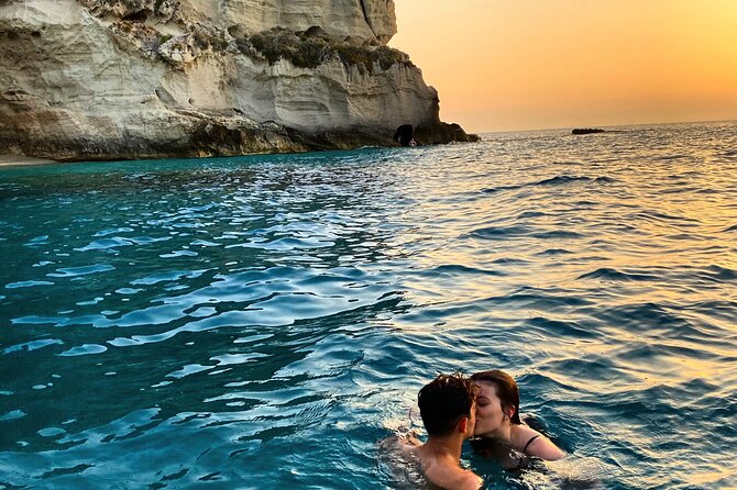 Aperitif at sunset - Discover Tropea’s Sunset Charm with a Private Boat Tour for $142.30