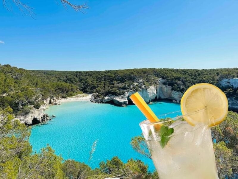 Aperitif with a view: The panoramas of Galdana and Mitjana - Enjoy a Unique Cliff-Top Aperitif with Panoramic Views in Menorca