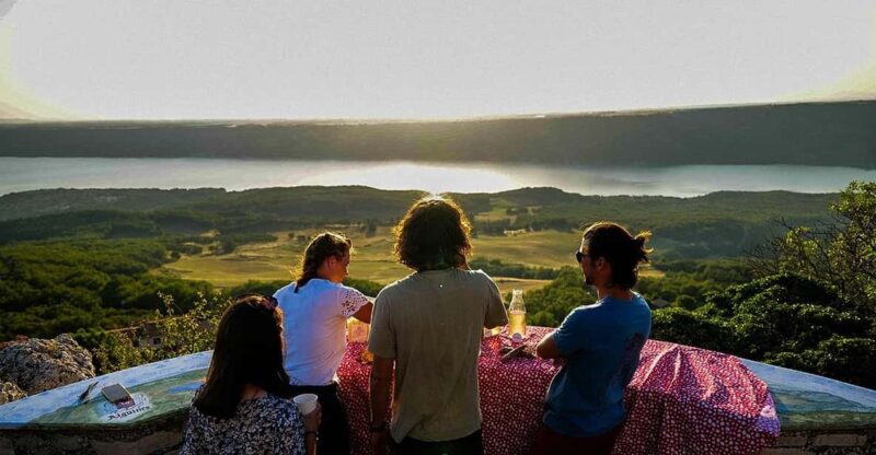Apero Sunset over the lake: Guided electric scooter rides - Aiguines Village: A Provençal Treasure