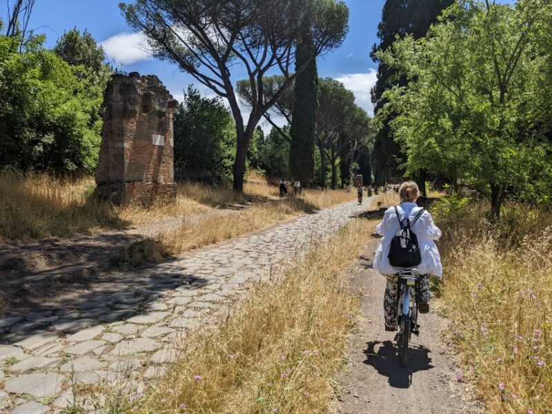 Appia Antica & Aqueducts e-Bike Tour - Official Provider - Visiting the Roman Circus of Maxentius and Its Remarkable Preservation