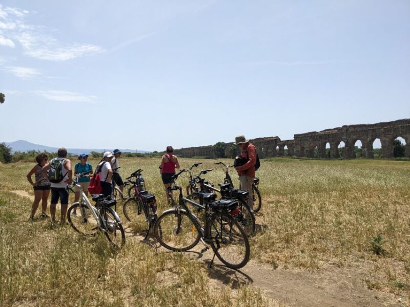 Appia Antica & Aqueducts e-Bike Tour - Official Provider - The Aqueducts Park and Roman Engineering Marvels