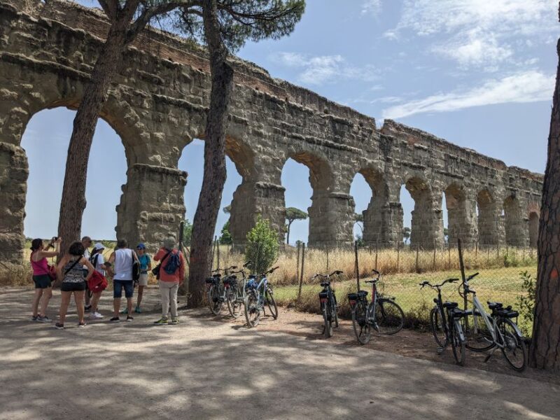 Appia Antica & Aqueducts e-Bike Tour - Official Provider - Flexibility and Optional Sightseeing Choices