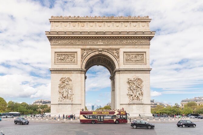 Arc de Triomphe, Hop-On Hop-Off Bus and optional River Cruise - Key Points