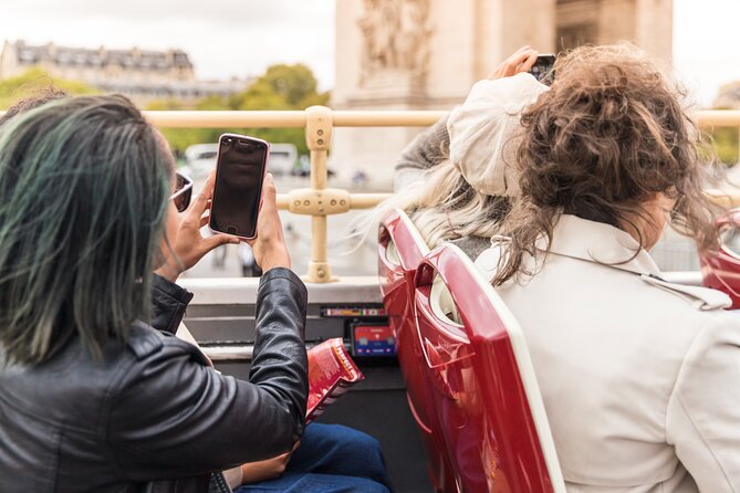 Arc de Triomphe, Hop-On Hop-Off Bus and optional River Cruise - Exploring Paris on the Big Bus Open-Top Double-Decker