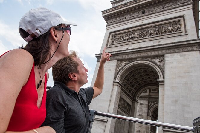 Arc de Triomphe, Hop-On Hop-Off Bus and optional River Cruise - The Seine River Cruise: An Optional Extension