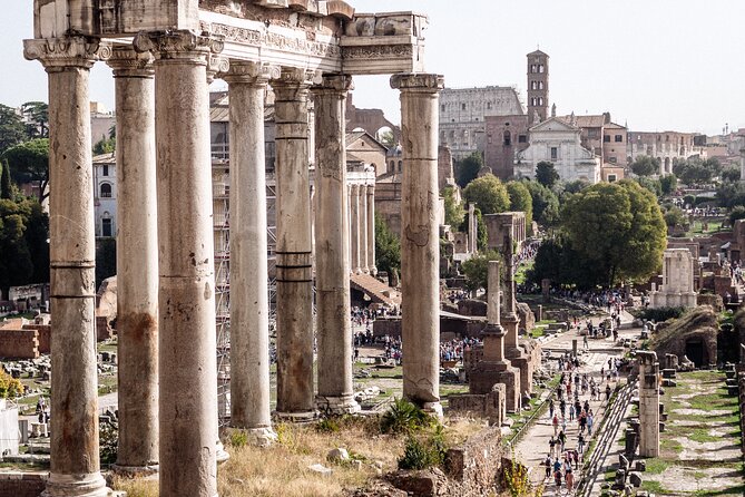 Archaeological tour Colosseum Roman Forum Palatine - Tour Pacing and Duration: Covering Major Ruins in 2 Hours