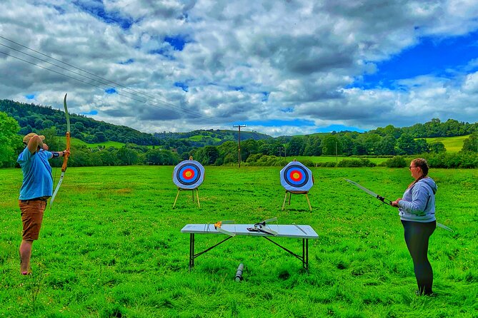 Archery & Axe Throwing in Llangollen - Flexibility with Start Times and Group Comfort